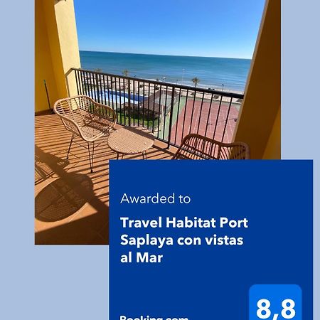 Travel Habitat Port Saplaya Con Vistas Al Mar Lägenhet Exteriör bild